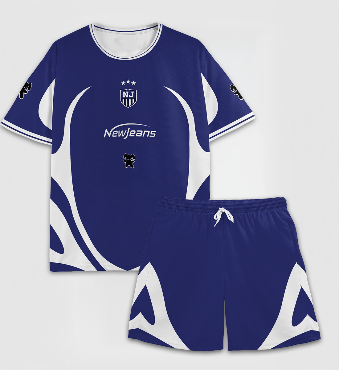 [NewJeans] Crewneck Jersey Set (unisex)