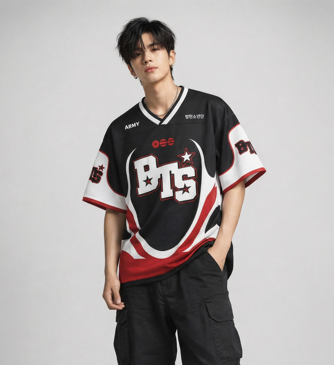 [BTS] Arirang V-Neck Jersey (unisex)