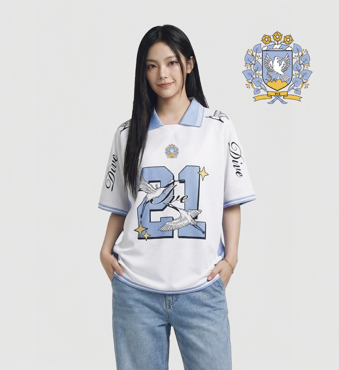 [IVE] Dive Polo Jersey (Unisex)