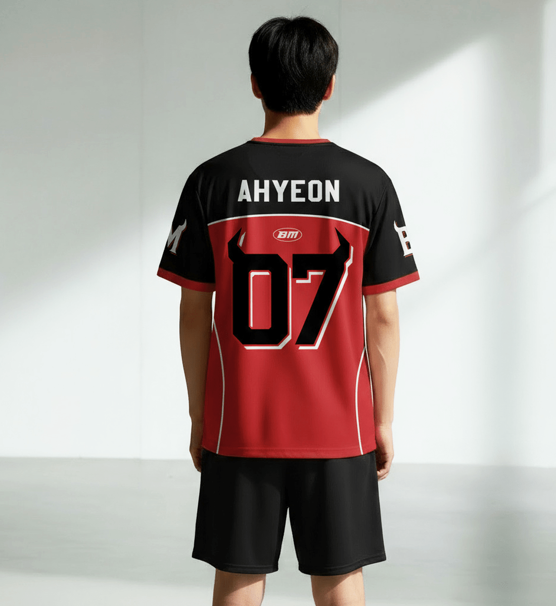 [BABYMONSTER] Crewneck Jersey (red version)