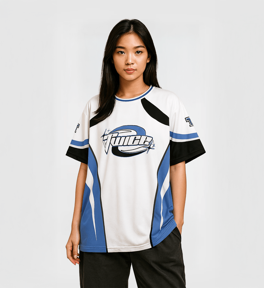 [TWICE] Crewneck Jersey (Blue)