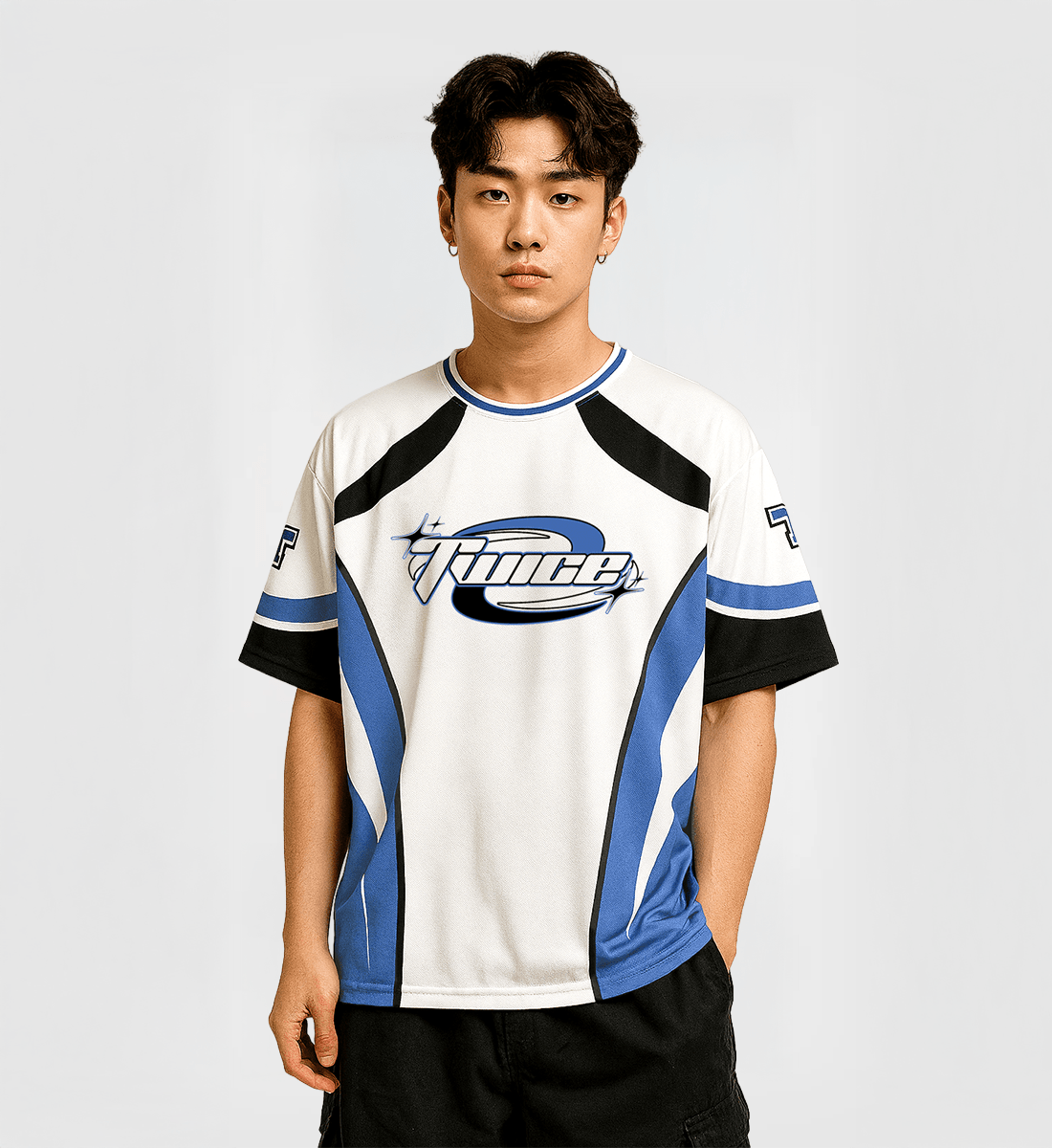[TWICE] Crewneck Jersey (Blue)