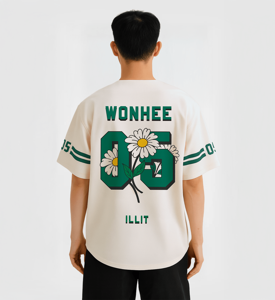 [ILLIT] Daisy Baseball Jersey (unisex)