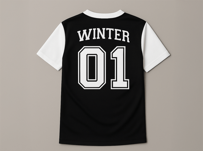 [AESPA] Black Jersey (unisex)
