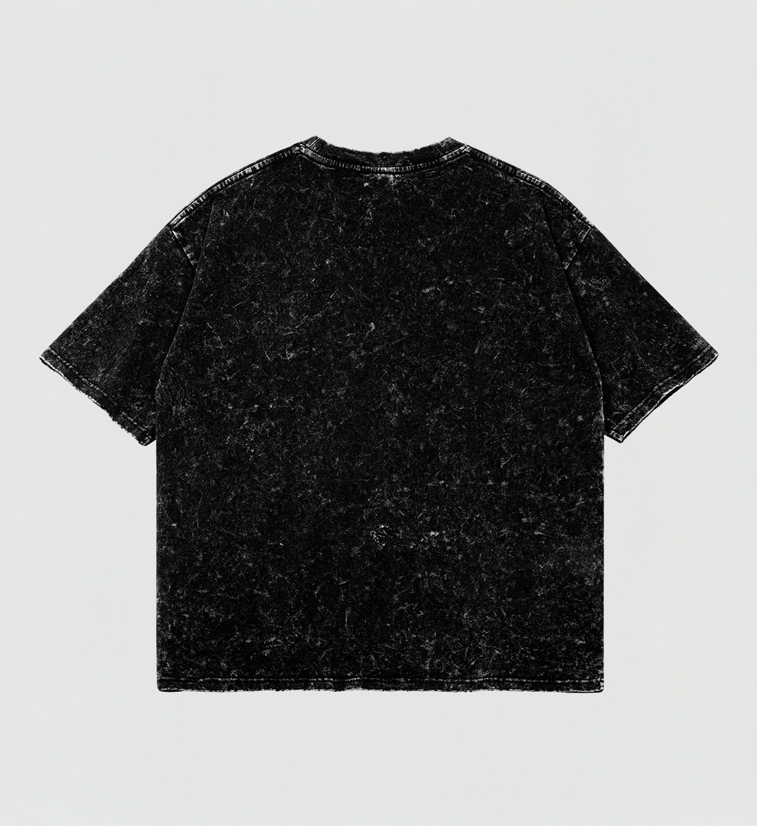 [AESPA] Embroidered Snow Wash Tee (oversized)