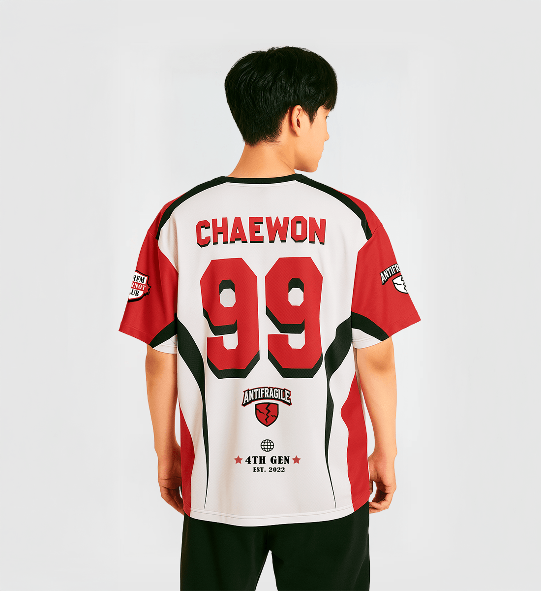 [LE SSERAFIM] Fearnot Club Jersey (red)