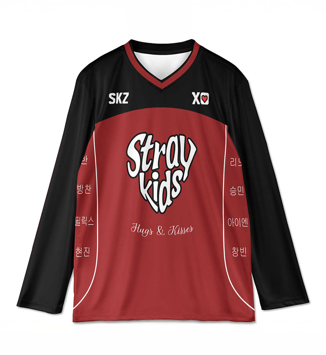 [Stray Kids] XOXO Longsleeve Jersey