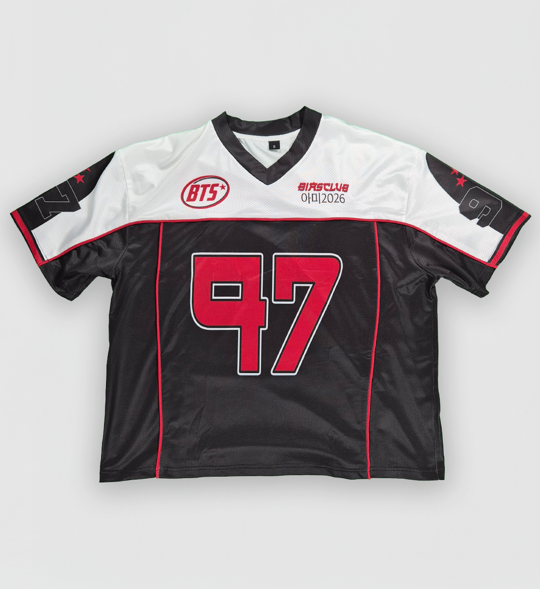 [BTS] Boxy Mesh Jersey (Arirang Inspired)
