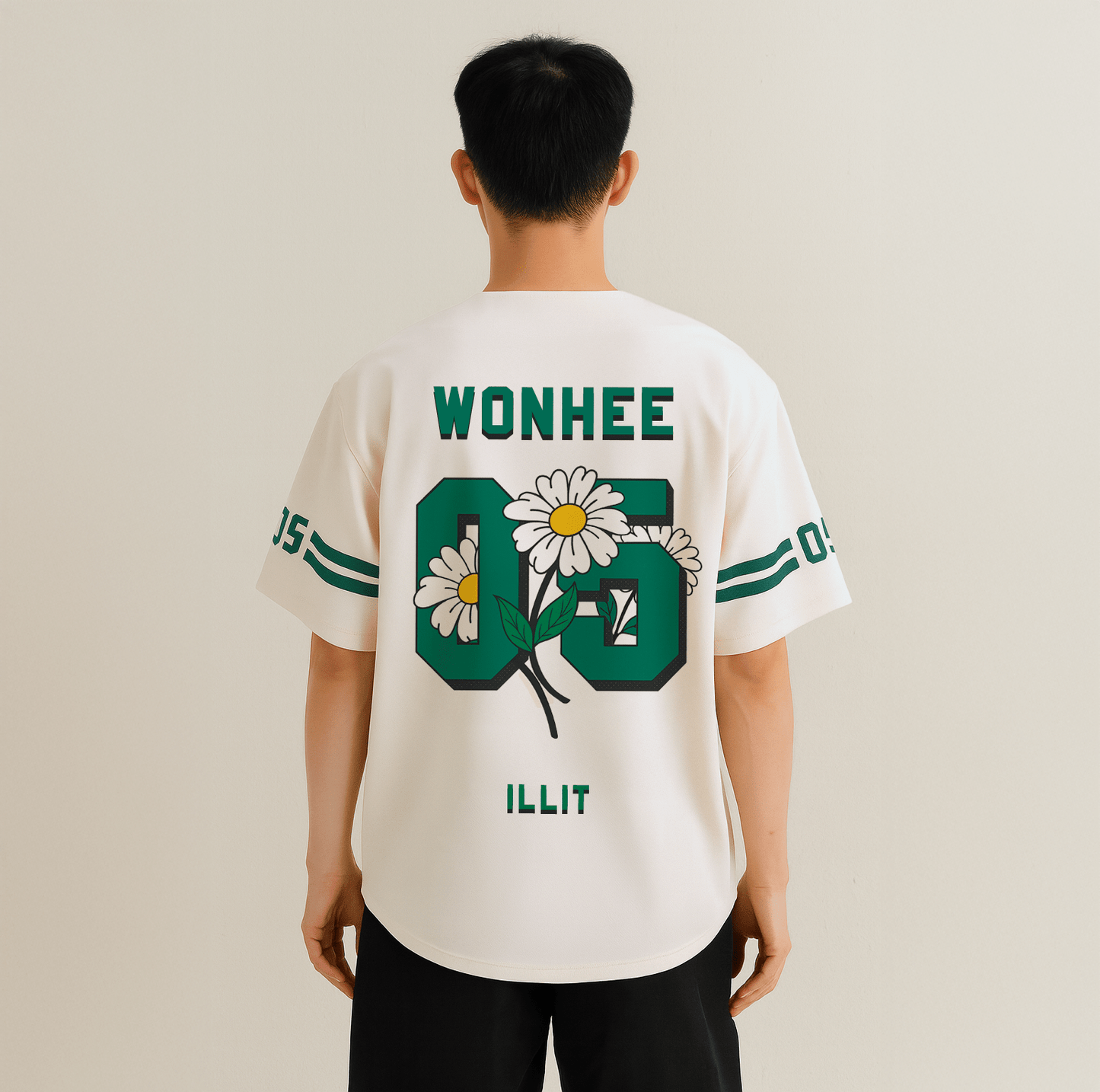 [ILLIT] Daisy Baseball Jersey (unisex)