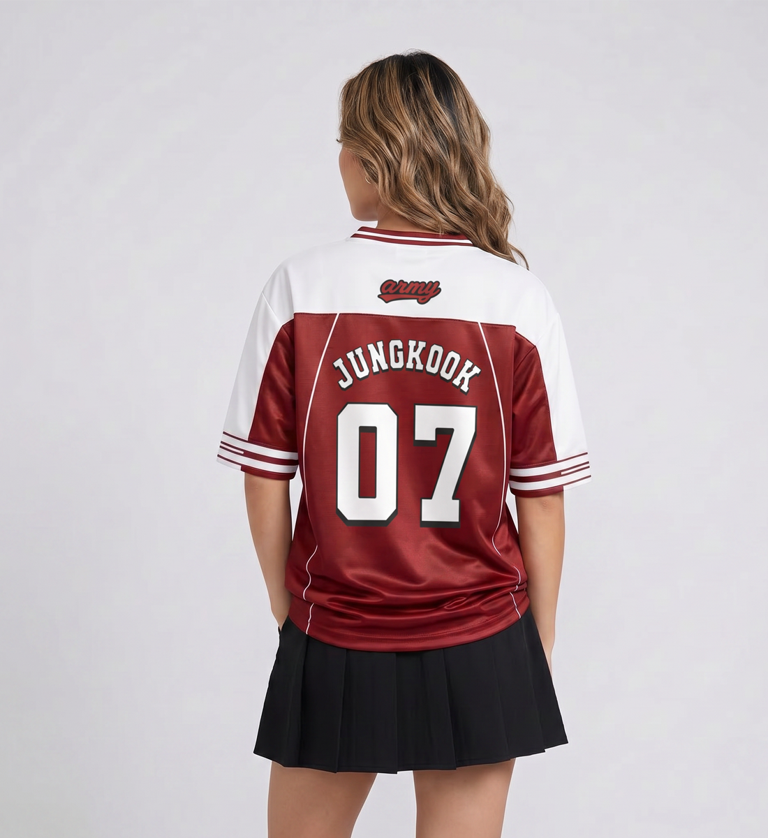 [BTS] V-Neck Jersey (Unisex)