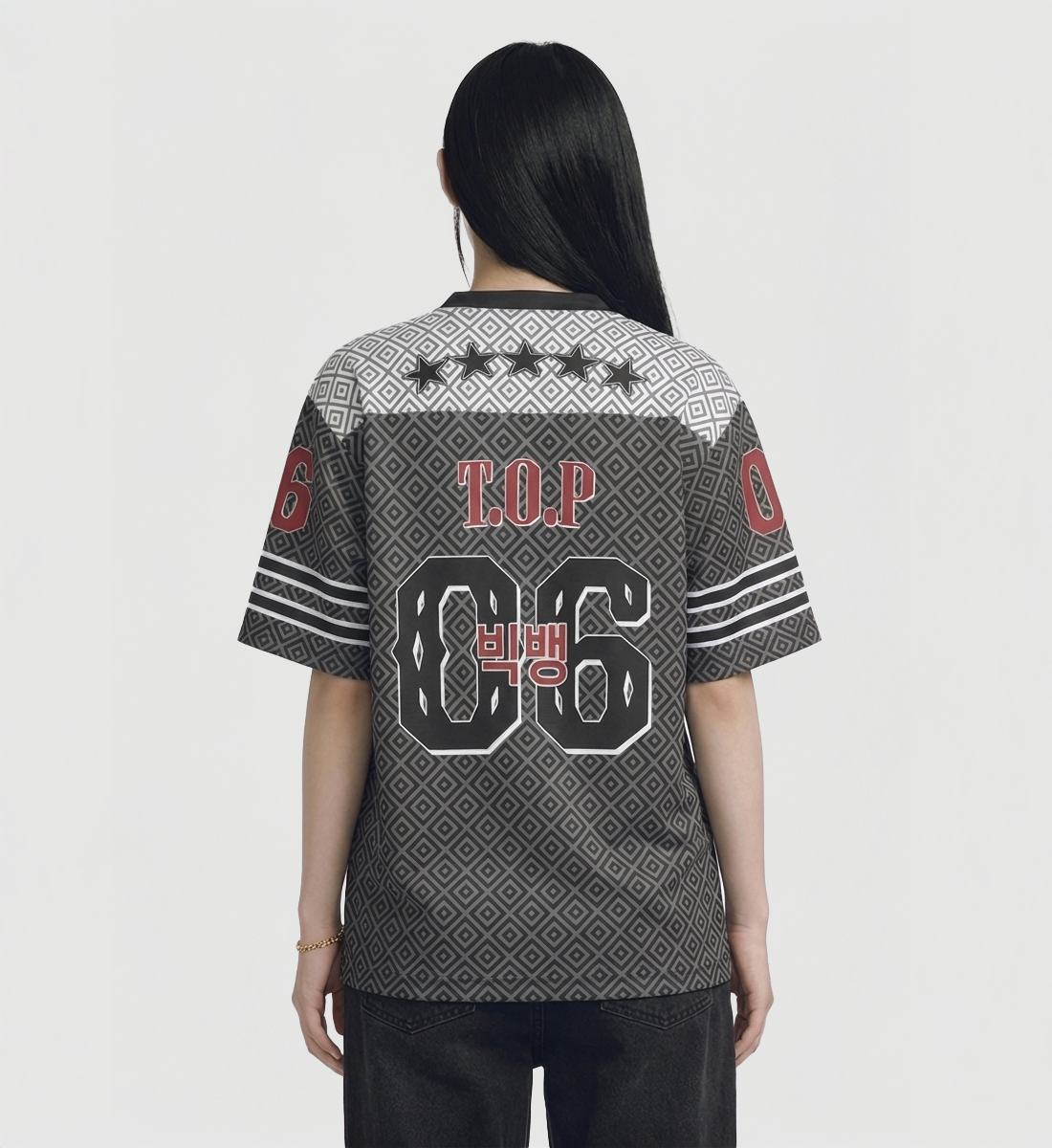 [BIGBANG] V-Neck Jersey (Unisex)