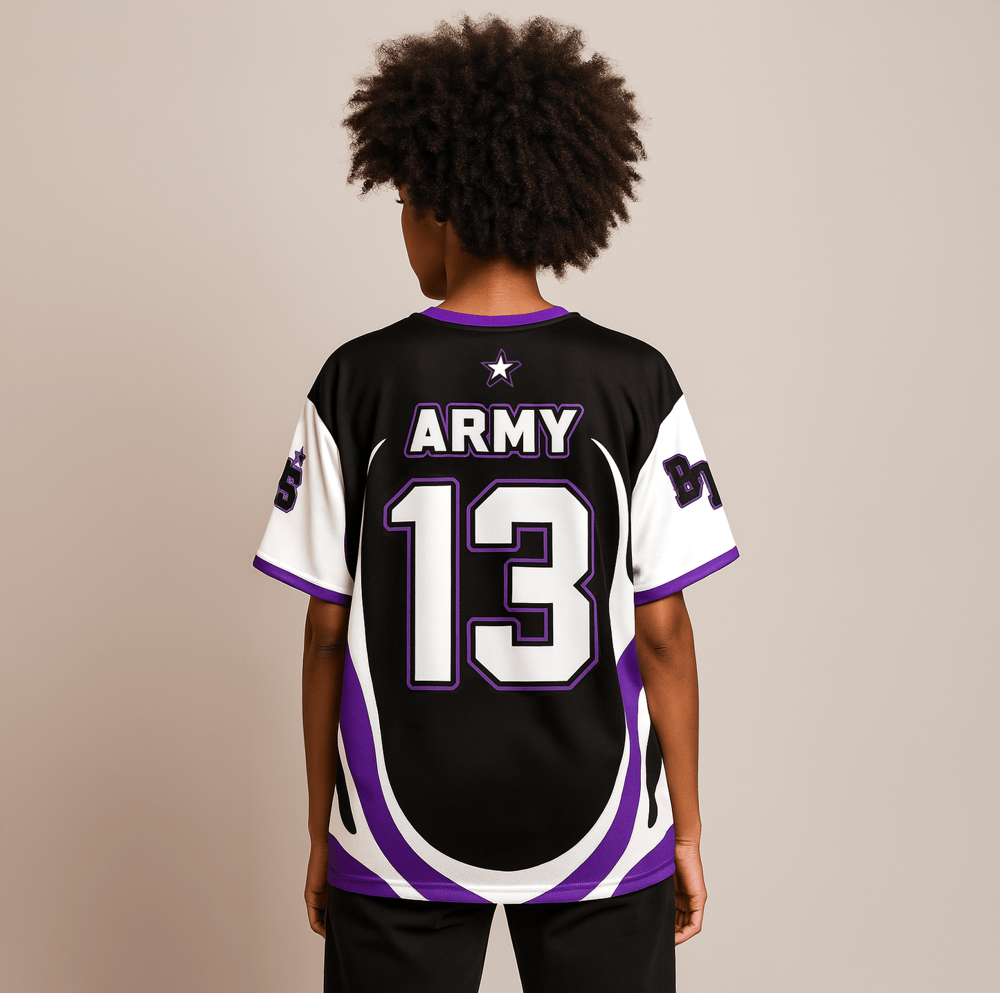 [BTS] Crewneck Jersey (purple)