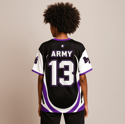 [BTS] Crewneck Jersey (purple)