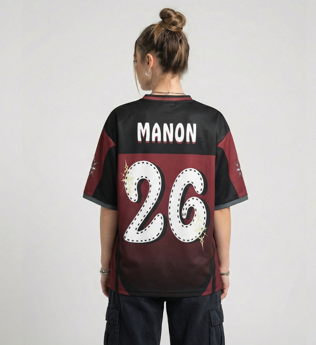 [KATSEYE] Eyekons V-Neck Jersey (unisex)