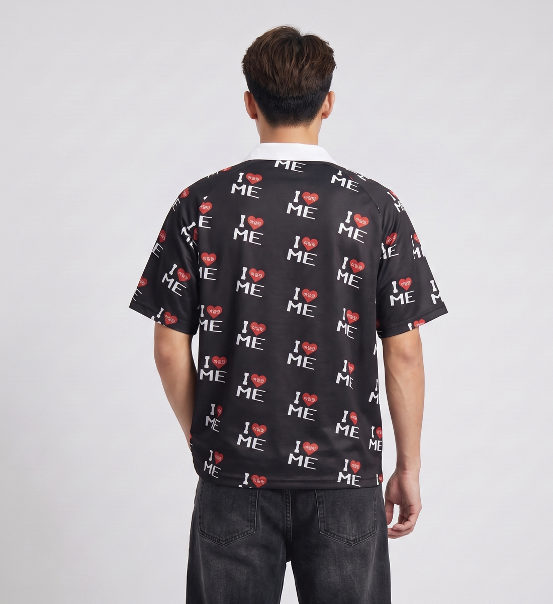 [ILLIT] Black Polo Jersey (Unisex)