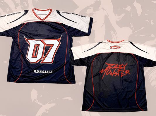 [BABYMONSTER] Black Jersey (unisex)