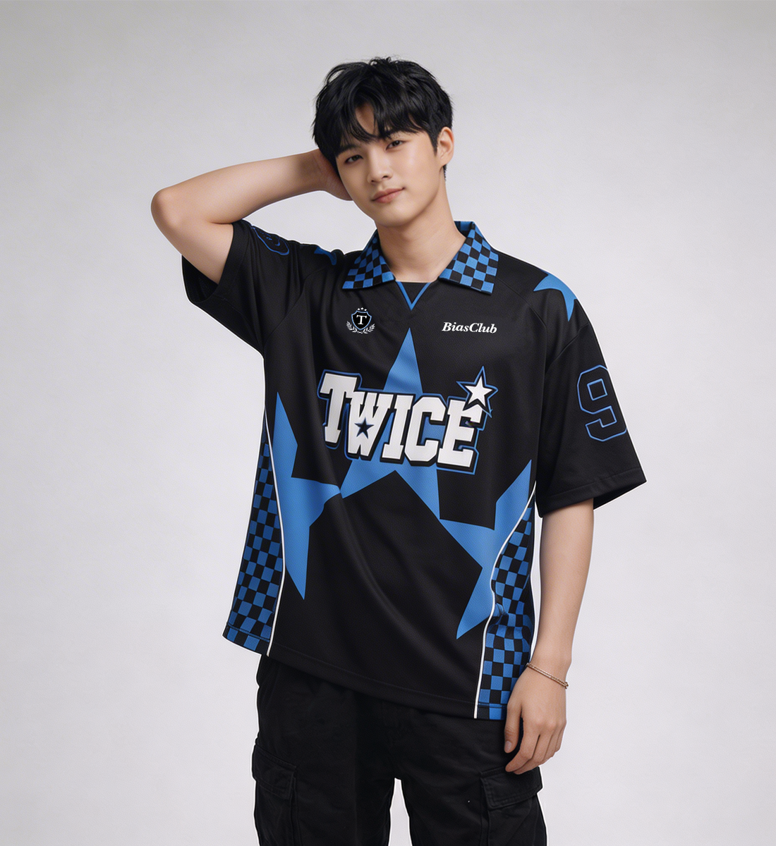 [TWICE] Polo Jersey (Blue Version) Unisex