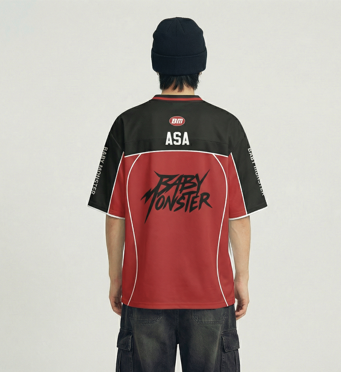 [BABYMONSTER] Devil Jersey (Red ver.) (Unisex)