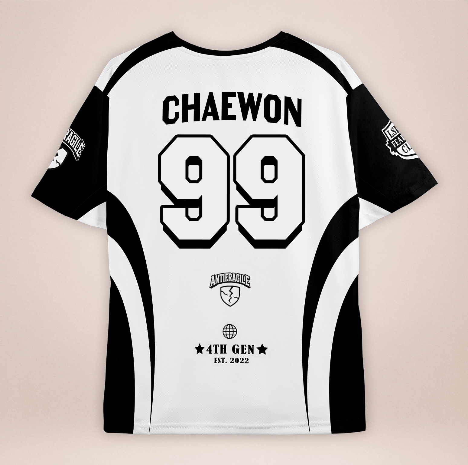 [LE SSERAFIM] Fearnot Club Jersey (black)