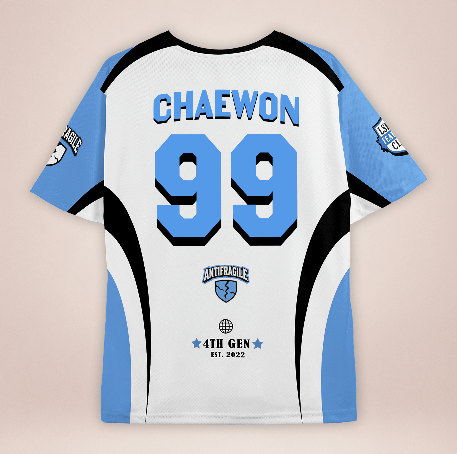 [LE SSERAFIM] Fearnot Club Jersey (blue)