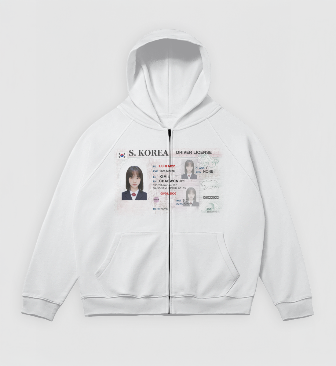 [LE SSERAFIM] Driver's License Zip-Up