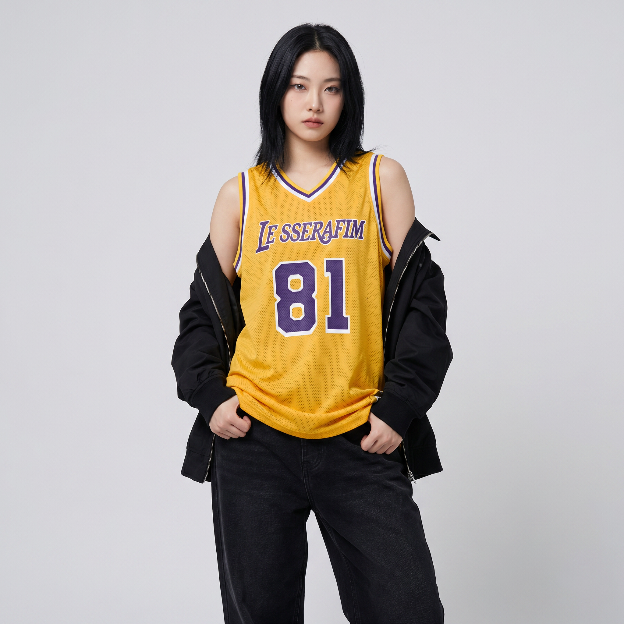[LE SSERAFIM] Sleeveless Jersey (Unisex)