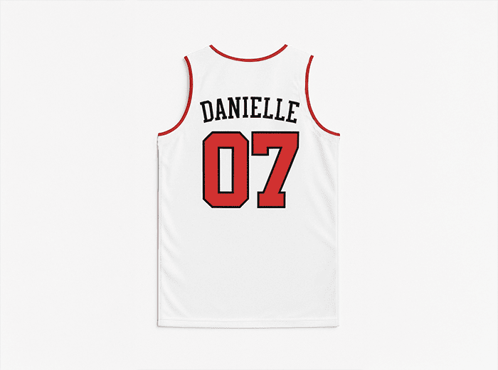 [NewJeans] White Sleeveless Jersey (unisex)