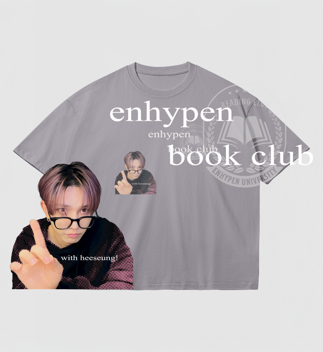 [ENHYPEN] Heeseung Book Club Tee