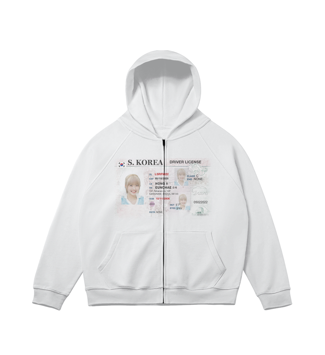 [LE SSERAFIM] Driver's License Zip-Up