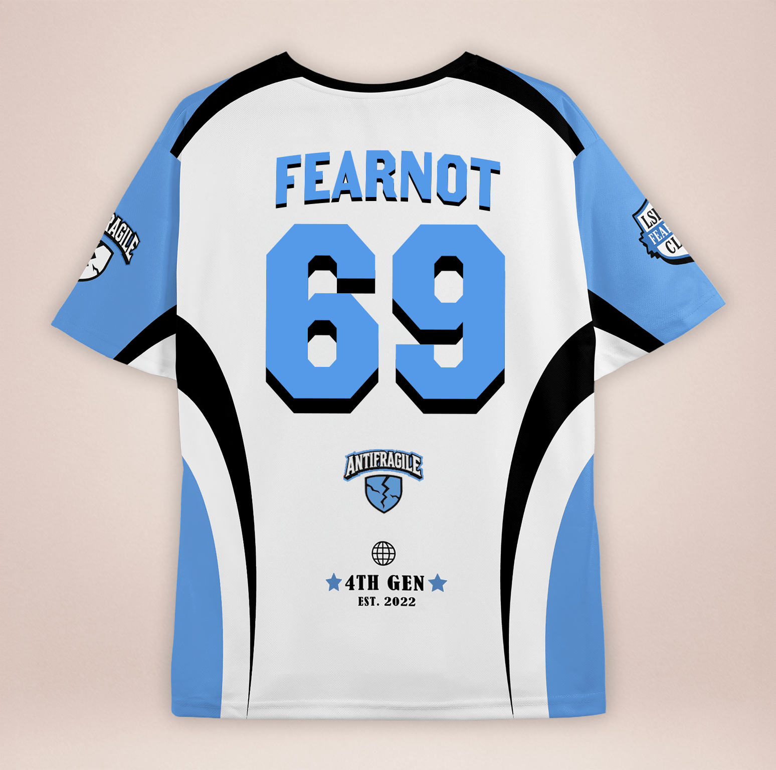 [LE SSERAFIM] Fearnot Club Jersey (blue)
