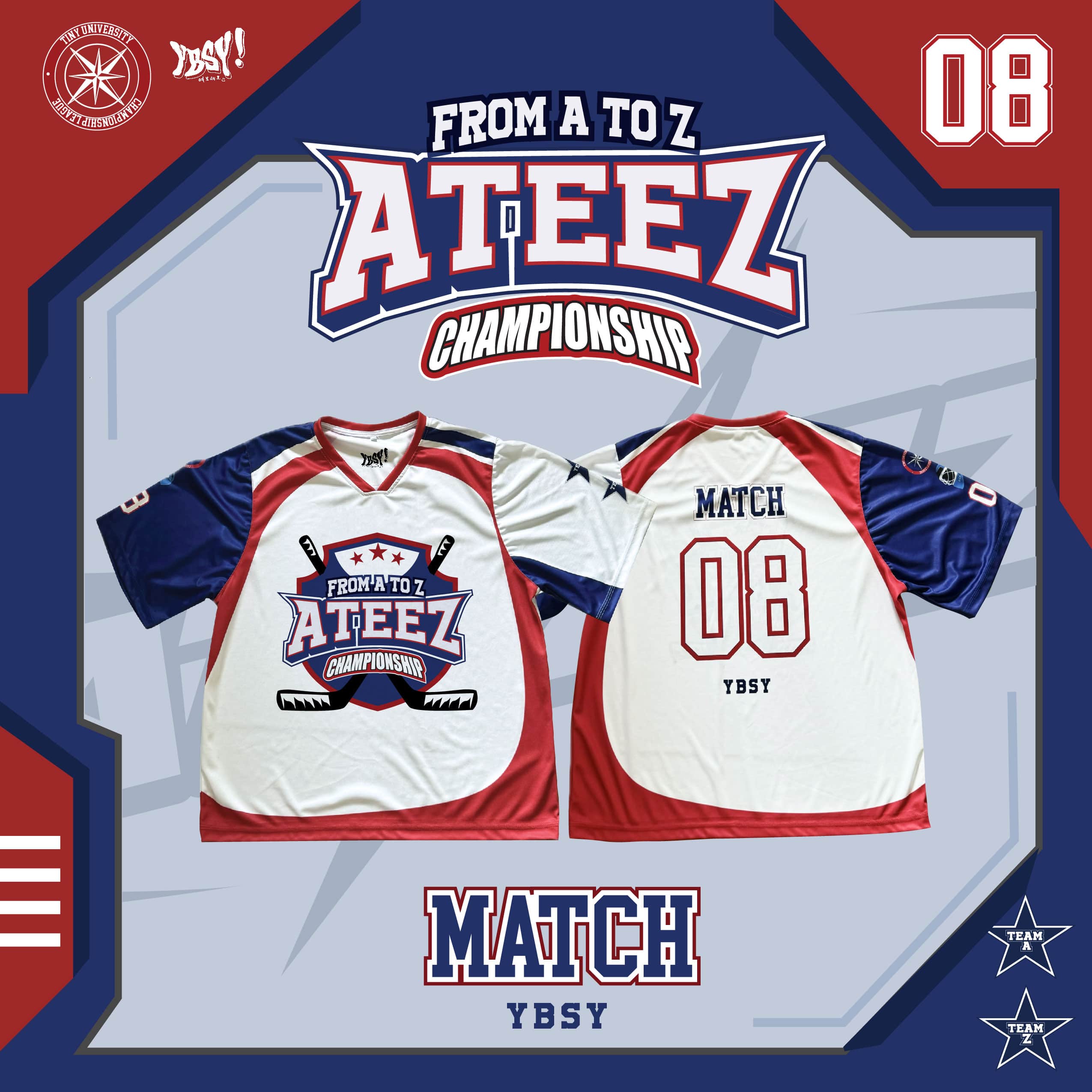 [ATEEZ] YBSY Match Jersey