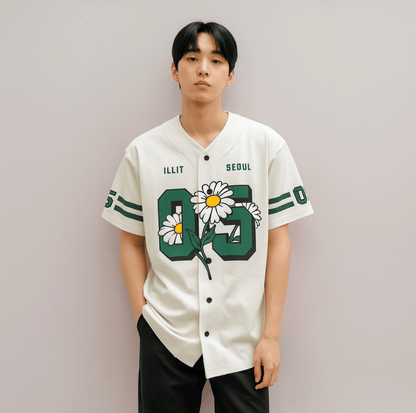 [ILLIT] Daisy Baseball Jersey (unisex)