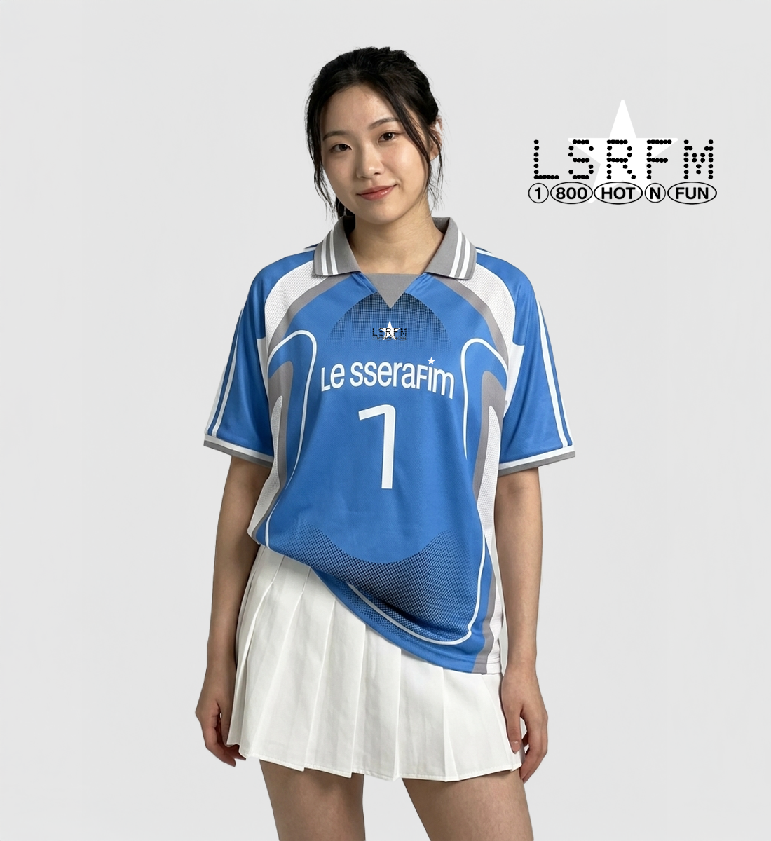 [LE SSERAFIM] Polo Jersey (Unisex)
