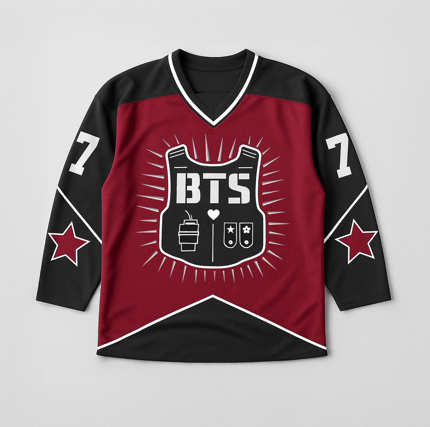 [BTS] Army Jersey (red)
