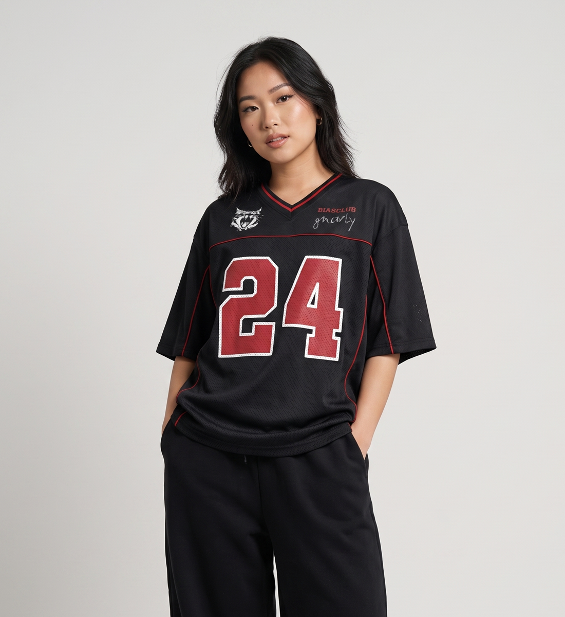 [KATSEYE] Oversized Boxy Jersey (Unisex)