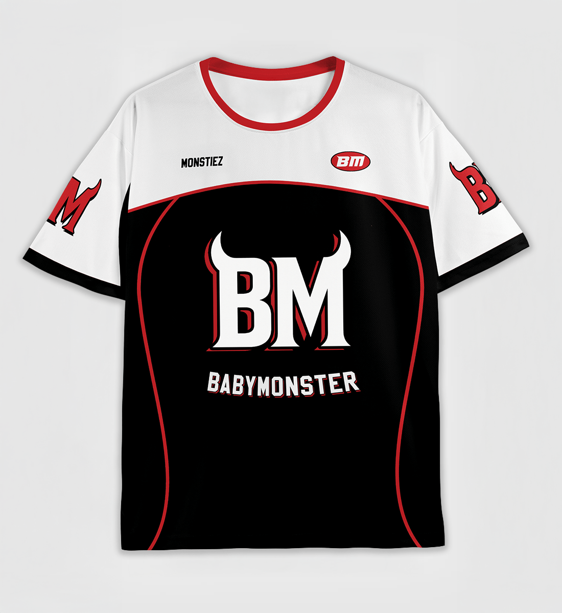 [BABYMONSTER] Crewneck Jersey (black version)