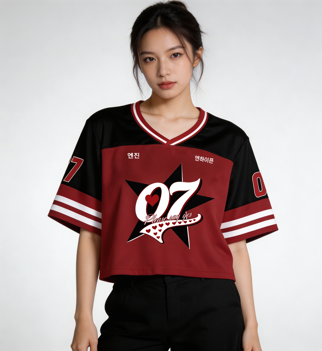 [ENHYPEN] XOXO Crop Jersey