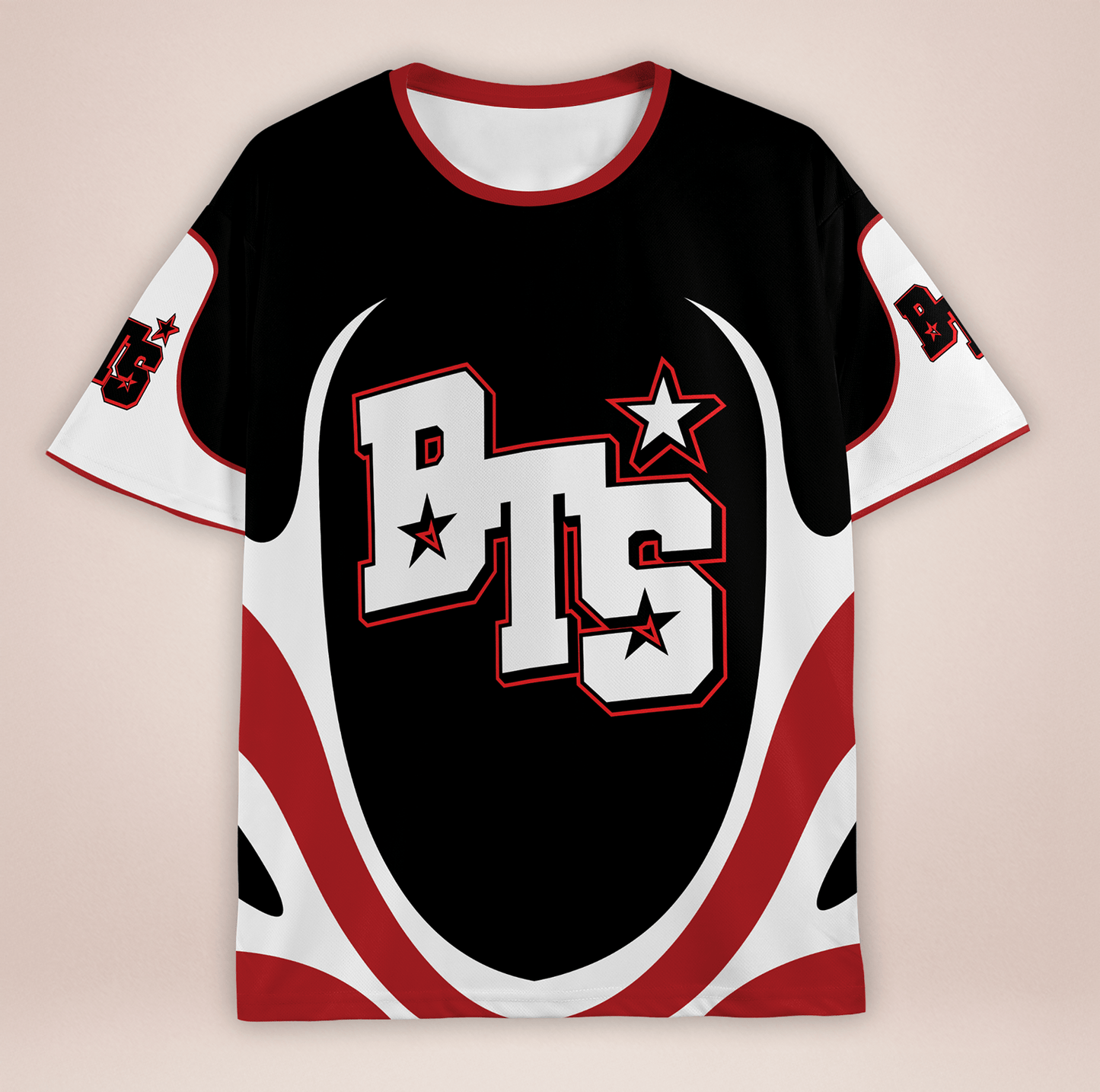 [BTS] Crewneck Jersey (red)