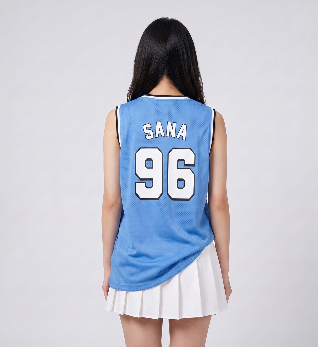 [TWICE] Sleeveless Jersey (Blue)