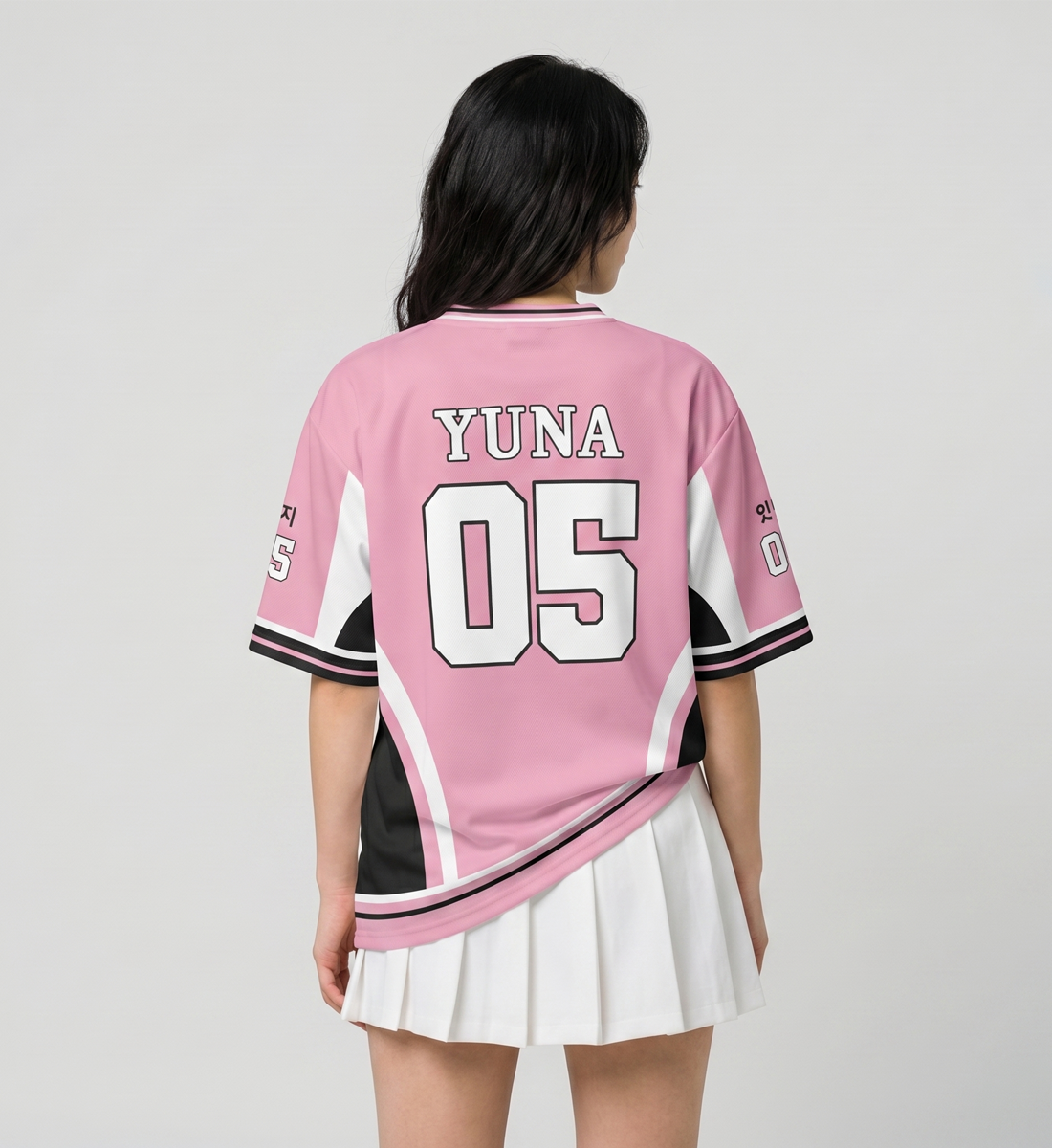 [ITZY] V-Neck Jersey (Pink)