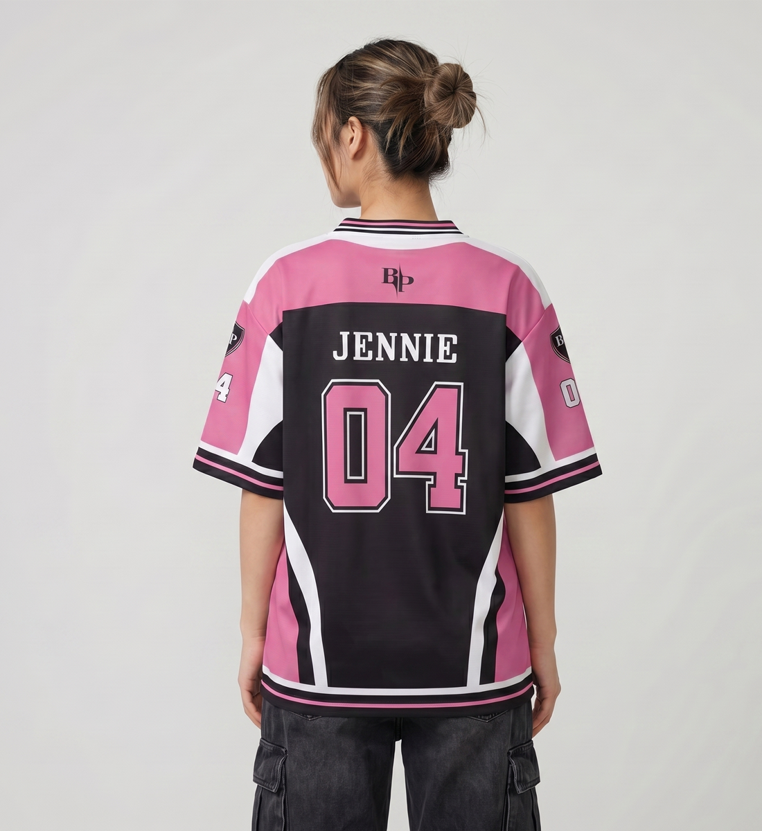[BLACKPINK] V-Neck Jersey (Unisex)