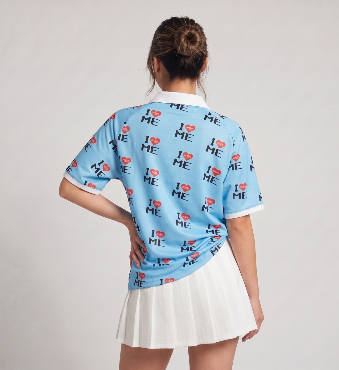 [ILLIT] Blue Polo Jersey (Unisex)