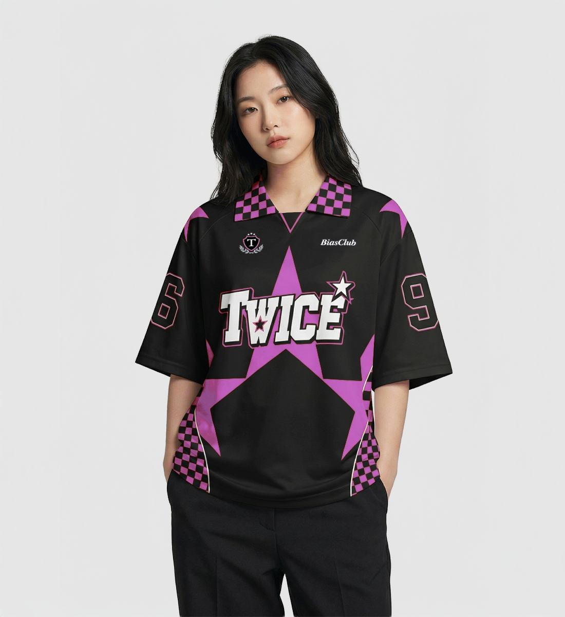 [TWICE] Polo Jersey (Pink Version)