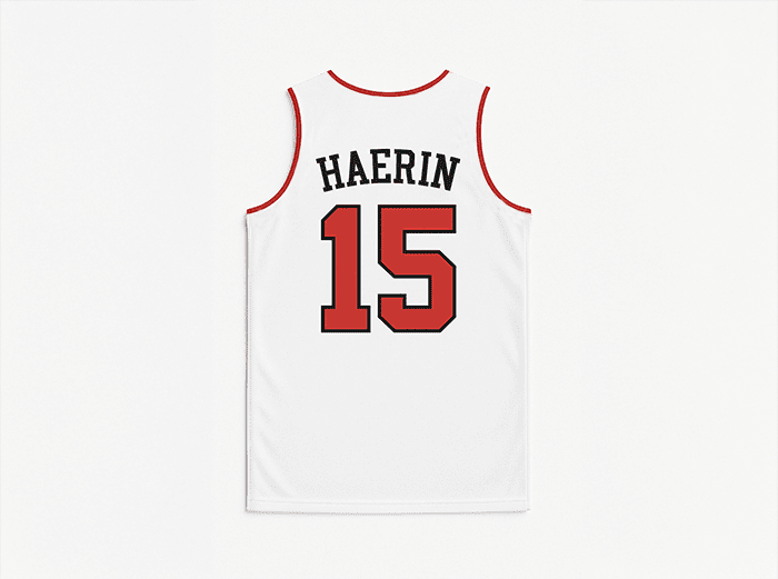 [NewJeans] White Sleeveless Jersey (unisex)
