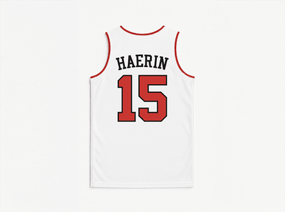 [NewJeans] White Sleeveless Jersey (unisex)