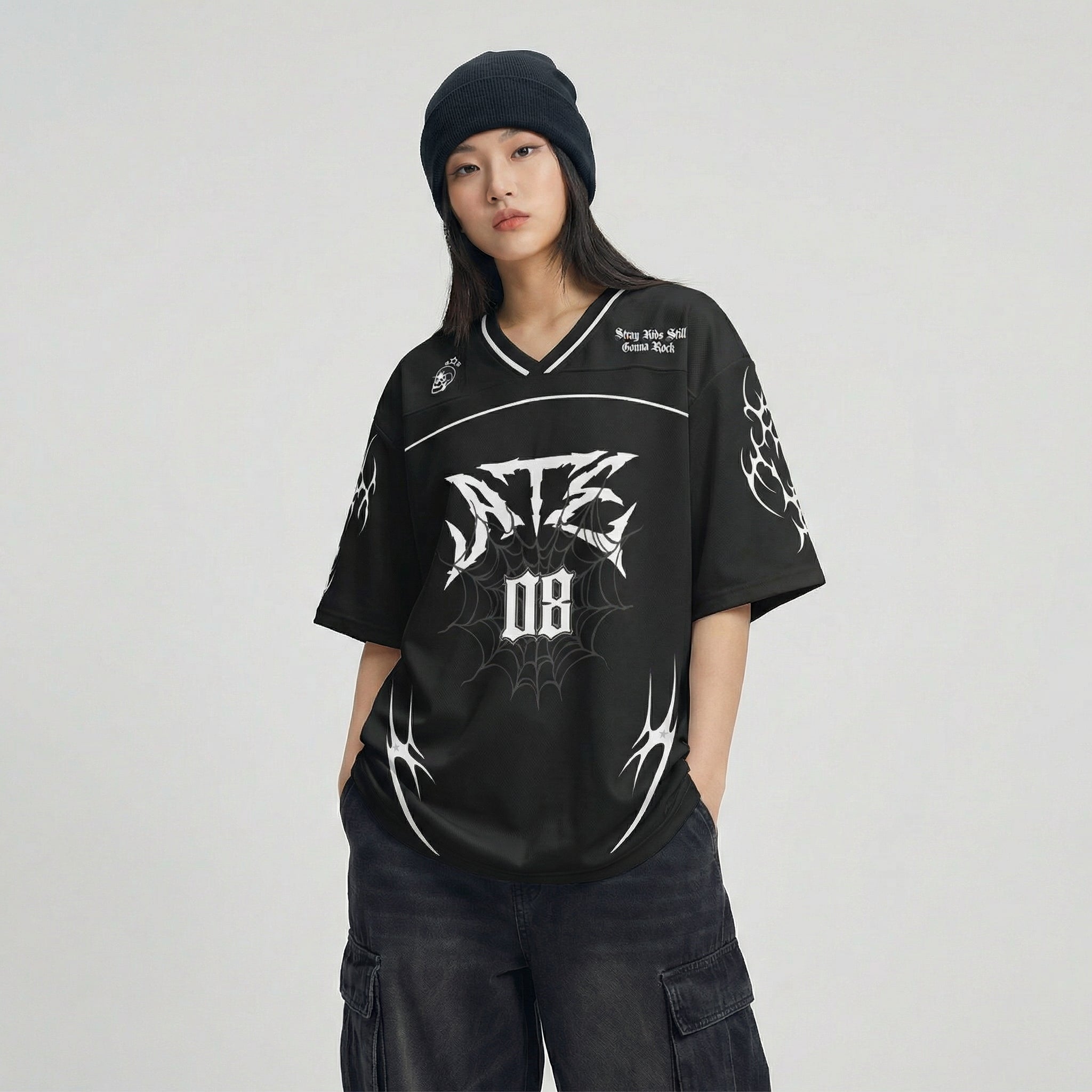 [Stray Kids] ATE V-Neck Jersey (unisex)