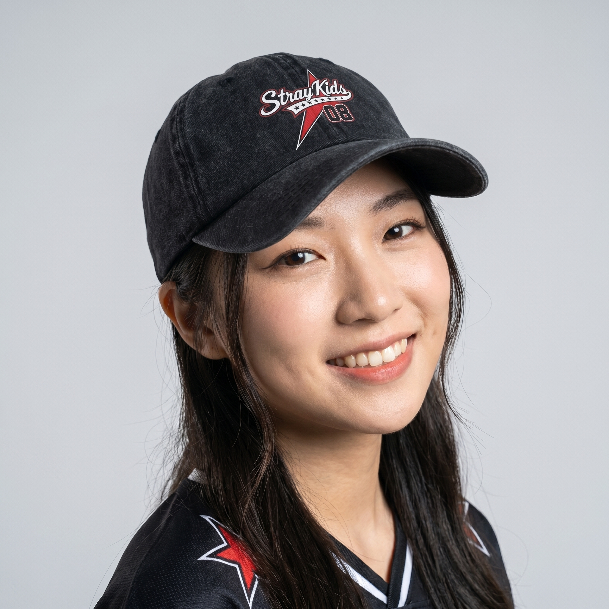 [Stray Kids] Vintage-Washed Baseball Cap