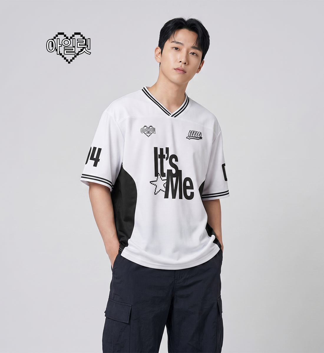 [ILLIT] It's Me Jersey (White/Black Version)