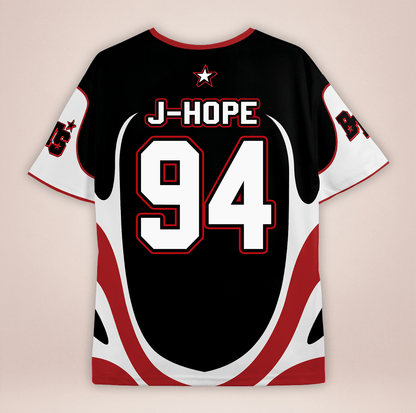 [BTS] Crewneck Jersey (red)
