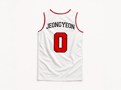 [TWICE] White Sleeveless Jersey (unisex)